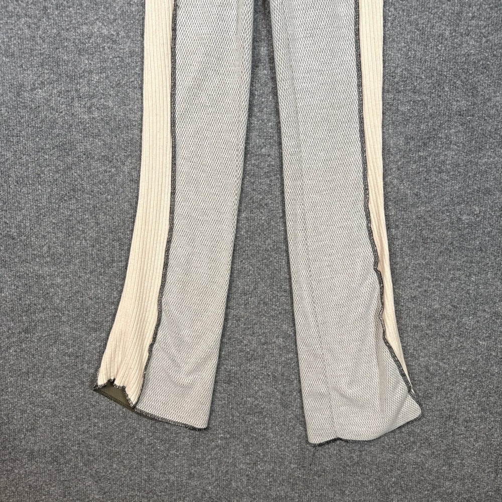 Urban‎ Outfiotters Out From Under Flare Pants Women XS Waffle Knit Sweatpants - Picture 2 of 11
